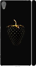 Чохол на Sony Xperia XA F3112 Чорна полуниця "3585m-399-24368"