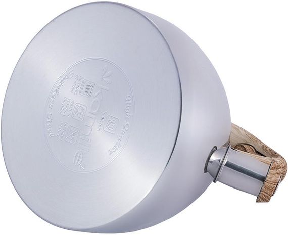 Чайник Kamille Whistling Kettle 2.7л з нержавіючої сталі сатин зі свистком | Зображення 6