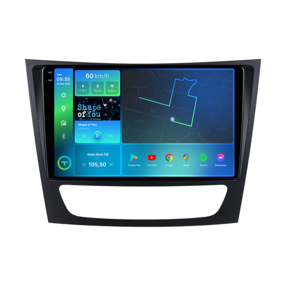 Штатна магнітола Torssen 2K Mercedes W211 F98256 4G Carplay DSP | Зображення 1