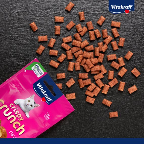 Ласощі для котів з лососем Vitakraft Crispy Crunch Salmon, 60 гр | Зображення 4