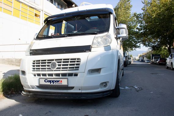 Дефлектор капота 2006-2014 (EuroCap) для Peugeot Boxer 2006-2024 и 2014-2024 гг | Зображення 5