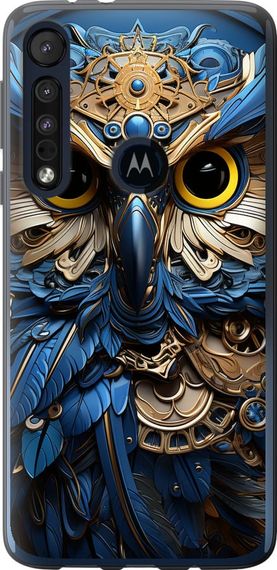 Чехол на Motorola One Macro Сова v2 "5649u-1812-17620"