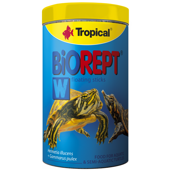Корм Tropical Biorept W для водоплавних черепах гранули 300 г