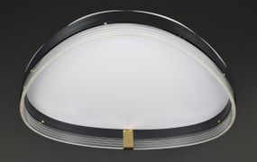 Люстра світлодіодна стельова LED світильник для квартири на стелю лед 27890 Білий 8х48х48 см.
