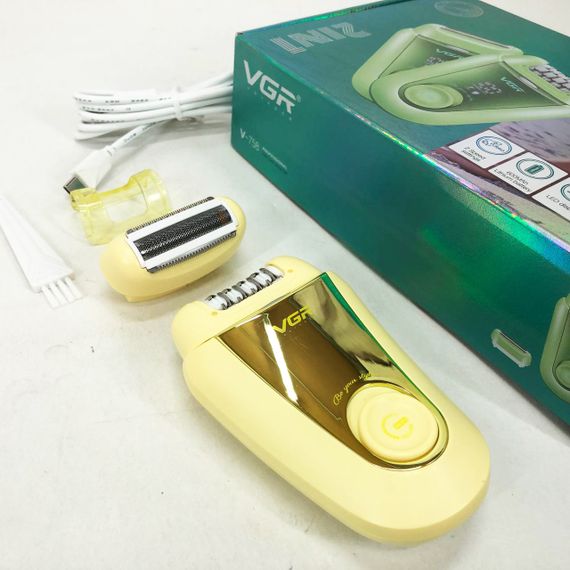 Епілятор VGR 2 до 1 V-758. Колір: жовтий | Зображення 9