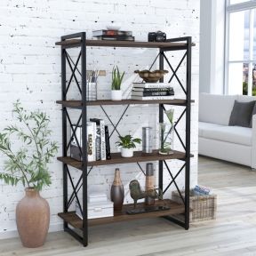 Стеллаж Loft Design Скиф 4-920 орех модена