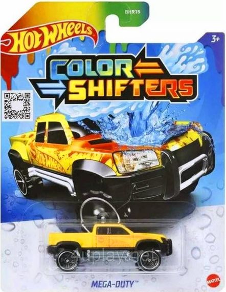 Hot Wheels Color Shifters Mega-Duty Машинка-пикап Хот Вилс, меняющая цвет | Зображення 1
