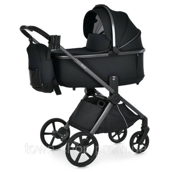Коляска универсальная 2 в 1 ELLE ME 1221 Black | Зображення 1