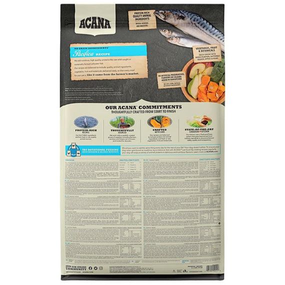 Сухий корм для дорослих собак Acana Pacifica Dog 11.4 кг риба (064992541118) | Зображення 1