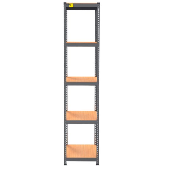 Металевий стелаж MRL-2400 ( 450x300) чорний | Зображення 1