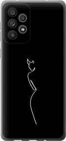 Чехол на Samsung Galaxy A73 A736B Силуэт1 "4590u-2586-17620"
