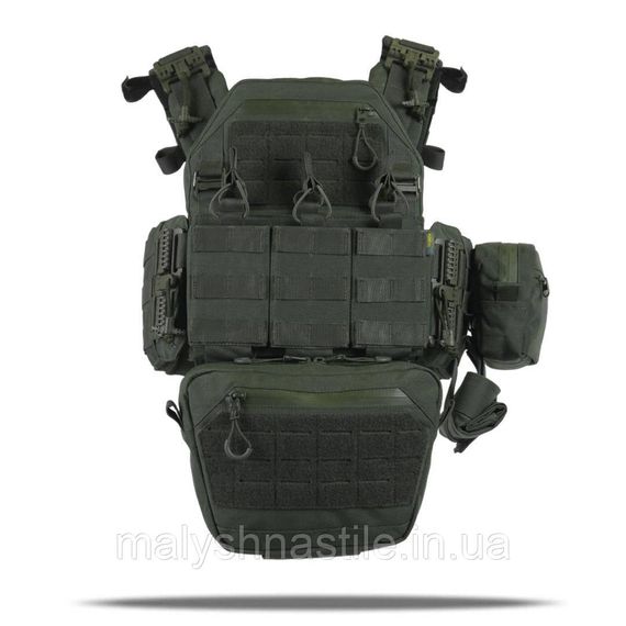 Комплект №2: Плитоноска Kiborg GU gen.2 + 6 підсумків хакі | Зображення 2
