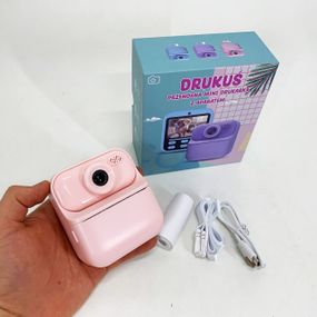 Детский фотоаппарат в виде игрушки, Фотокамера для детей с моментальной печатью, Маленький фотоаппарат AI-58