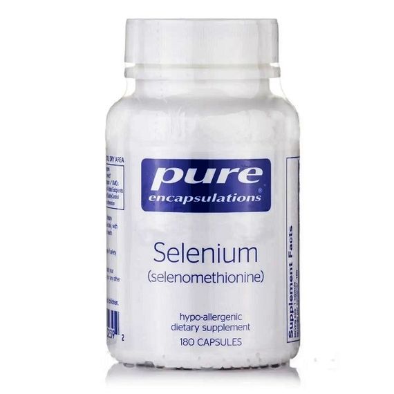 Селен Pure Encapsulations Selenium (selenomethionine) 200 mcg 180 Caps PE-00239