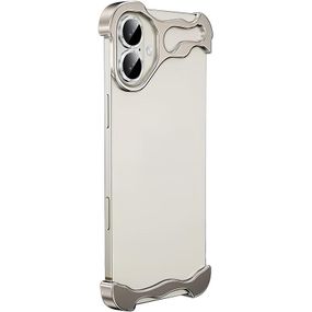 Чохол Minimalist Metal Bumper для Apple iPhone 17 (6.3") Titanium Gray
