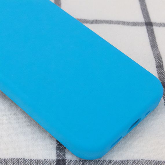 Чохол Silicone Case Full Protective (AA) NO LOGO для Apple iPhone 12 Pro Max (6.7") Блакитний / Blue | Зображення 1