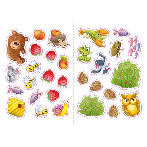 Создай свою историю Мишка Ранок 1298005 с наклейками | Зображення 4