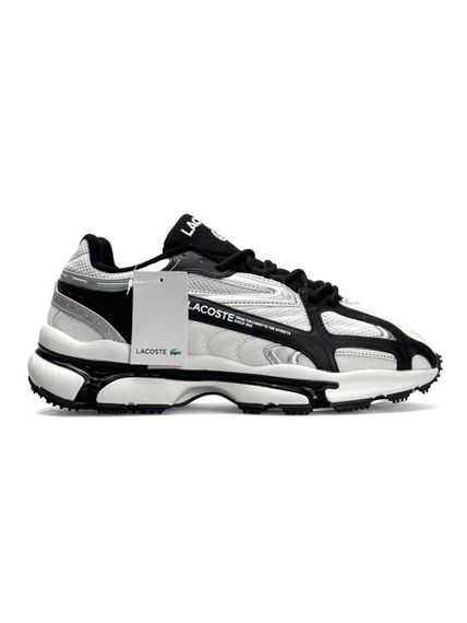 Мужские кроссовки Lacoste L003 2K24 PRM White Black Silve (текстиль) A4390 42 26,5 | Зображення 1