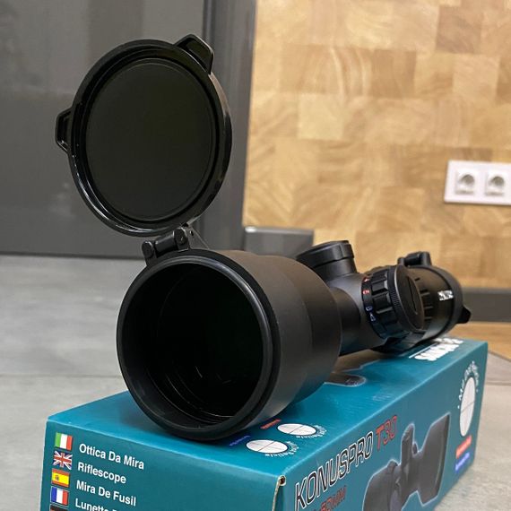 Оптический прицел KONUS KONUSPRO T-30 3-12x50 MIL-DOT IR Светосила: при 3х - 279, при 12х - 17.6 | Зображення 3