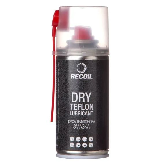 Сухая тефлоновая смазка Recoil 150мл Сухая тефлоновая смазка для оружия Оружейная смазка Смазка для оружия