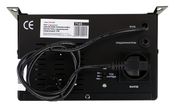 Джерело безперебійного живлення LogicPower LPA-W-PSW-500VA | Зображення 4