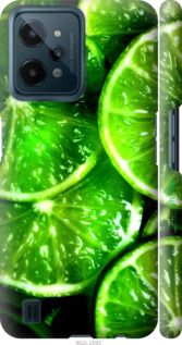 Чохол на Realme C31 Зелені часточки лимона "852m-2593-2448"