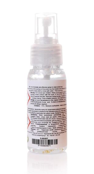 Спрей для очищення інтимних товарів Toy Cleaner Boss Series (50 ml) Sex Aura | Зображення 1