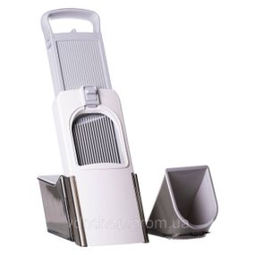 Овощерезка ручная универсальная с контейнером 19×12.5×34 см слайсер для овощей кухонная овощерезка HP-8-67