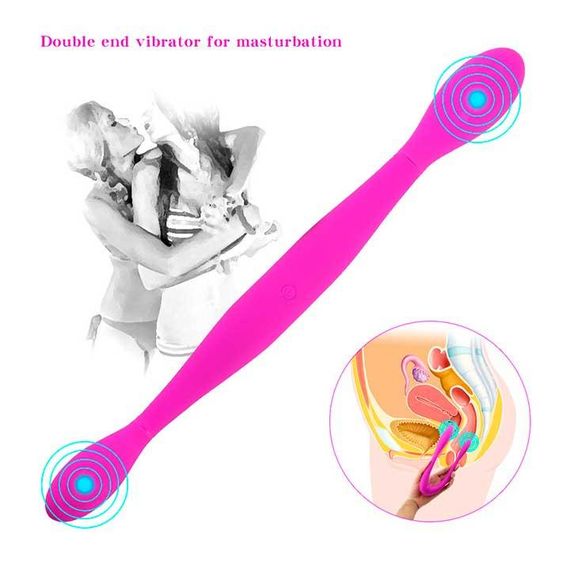 Двусторонний гибкий вибратор Toy Joy Infinity Double Dildo | Зображення 1