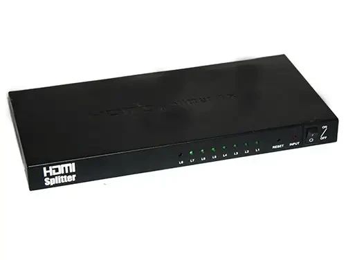 HDMI 1x8 портов сплиттер, разветвитель, коммутатор 4K Full HD 3D