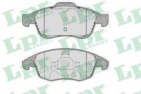 Колодка гальм. диск. CITROEN C4 передн. (вир-во LPR) LPR 05P1351 на CITROËN C4 II (B7)