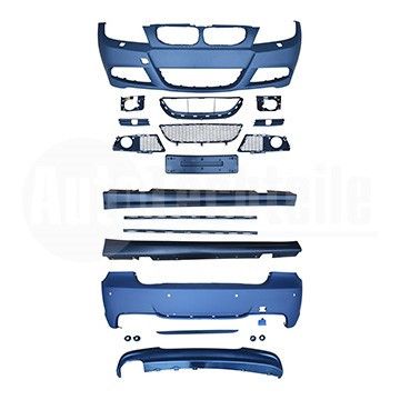 Обвес компл. BMW 3 E90 08-11 (M-Technic) (Пд.:без PDC, Зд.:с PDC, с Отв. Фароомыв., 2-Сторон. Выхлоп, Пороги,), AutoTechteile, 710