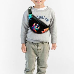 Сумка-бананка детская Роблокс "Roblox" 32х15см,через плечо для мальчика (00552)