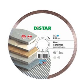 Круг алмазный отрезной Distar 1A1R Hard СeramiСs 19748 250 мм серебристый