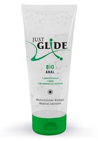 Веганське органічне анальне масло на водній основі - Just Glide Bio Anal, 200 ml Sex Aura