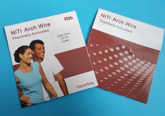 Дуги .014" термоактивні NiTi Arch Wire (Oval Form) ВЩ, 10 шт.