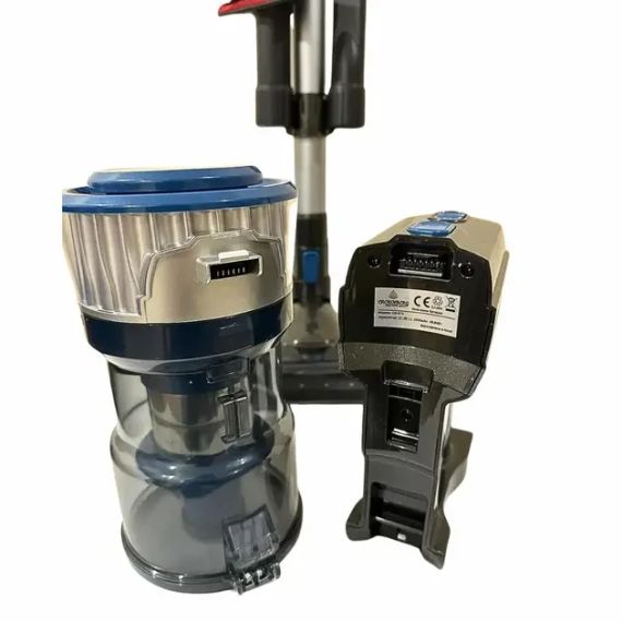 Пилосос ручний 3в1 Crownberg CB 674 акумуляторний циклононого типу потужністю 2500Вт з підсвічуванням щітки | Зображення 1