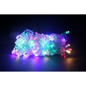 Гирлянда светодиодная новогодняя цветная 100 LED 6 м | Гирлянда электрическая| Новорічна гірлянда|