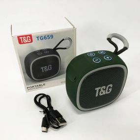 Bluetooth колонка з радіо TG659, Колонка для вечірок на дачі, Акустичні колонки з блютузом OM-89