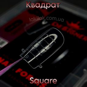 Верхние формы F4 Квадрат (набор 120шт) в боксе