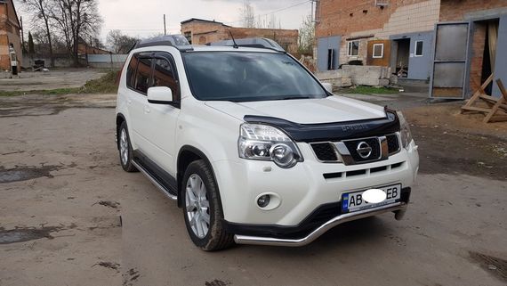 Передняя захист ST007 (нерж) для Nissan X-trail T31 2007-2014рр | Зображення 1