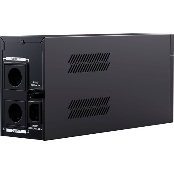 ДБЖ Marsriva MR-UF1200L, 1200ВА/950Вт, Line-Interactive, LED version, з літієвою батареєю | Зображення 4