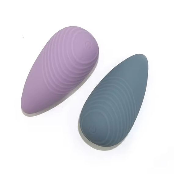 Вібратор для клітора із рельєфом Sweet Em Velvet Lure, синій Sex Aura | Зображення 2