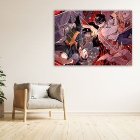 Плакат-постер з принтом Кавун Магічна битва Jujutsu Kaisen The Movie Sorcery Fight Оккоцу Юта Сугуру А2 ПЛ000639 А2