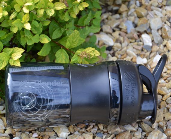 Спортивний шейкер (пляшка) BlenderBottle SportMixer Flip 20oz/590ml Black | Зображення 1