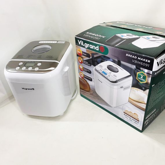 Хлібопічка ViLgrand VBM6091. Колір: білий | Зображення 2