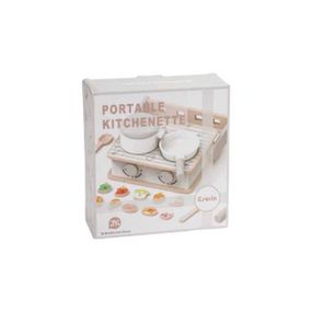 Іграшка дерев'яна Кухня з аксесуарами С 65831 Біла 20663