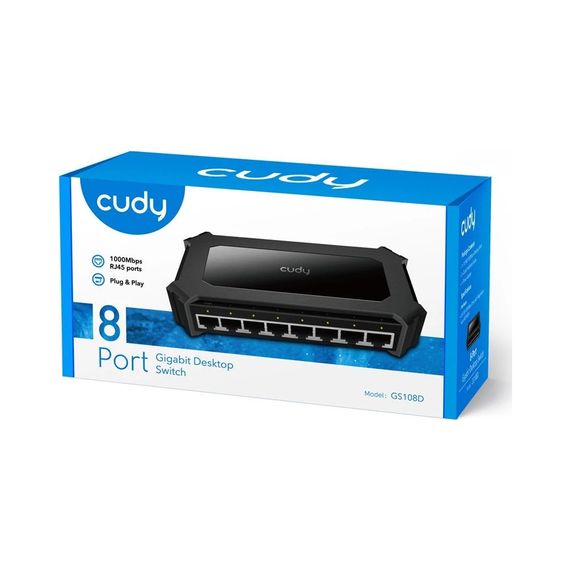 Комутатор мережевий Cudy GS108D | Зображення 6