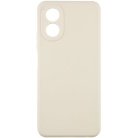Силиконовый чехол Candy Full Camera для Oppo A58 4G Бежевый / Antique White