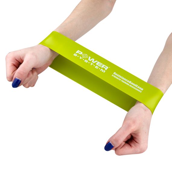 Резинка для фитнеса Павер систем PS-4062 Flex Loop Medium Green (сопротивление 18кг.) | Зображення 1